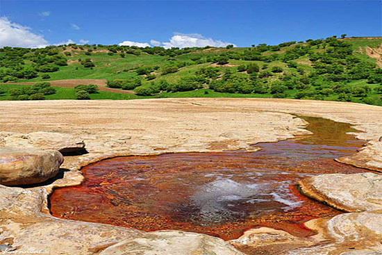 3. Delfan hot spring in Lorestan