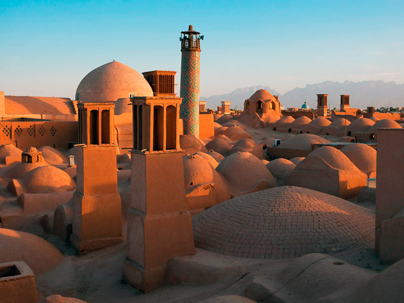 9. Yazd, largest mud brick city in world